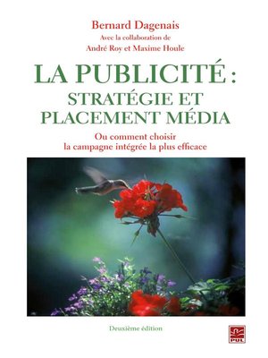 cover image of La publicité, stratégie et placement média N.E.